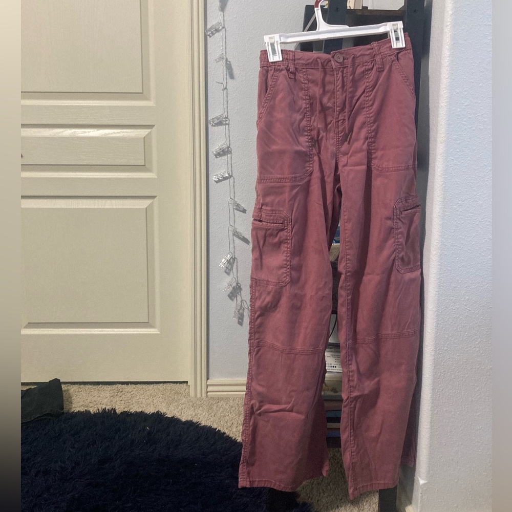 Kohl’s Junior’s SO Drawstring High-Rise Wide Leg Cargo Pants!